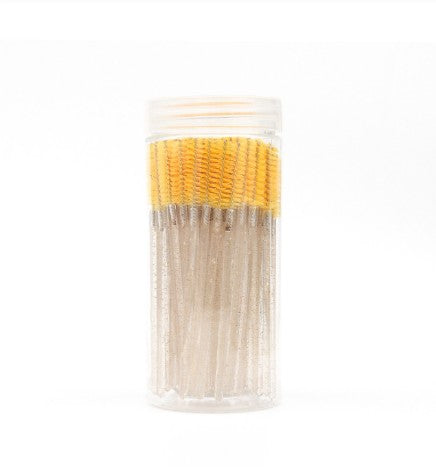 Bottled Crystal-rod Disposable Spiral Colored Mascara Wand